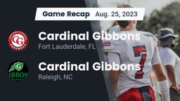 Recap: Cardinal Gibbons  vs. Cardinal Gibbons  2023