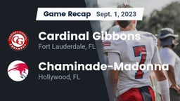 Recap: Cardinal Gibbons  vs. Chaminade-Madonna  2023
