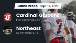 Recap: Cardinal Gibbons  vs. Northeast  2023