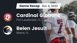 Recap: Cardinal Gibbons  vs.  Belen Jesuit  2023