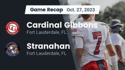 Recap: Cardinal Gibbons  vs. Stranahan  2023
