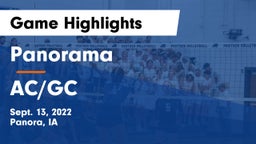 Panorama  vs AC/GC  Game Highlights - Sept. 13, 2022