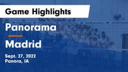 Panorama  vs Madrid  Game Highlights - Sept. 27, 2022