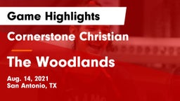 Cornerstone Christian  vs The Woodlands  Game Highlights - Aug. 14, 2021