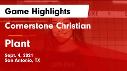Cornerstone Christian  vs Plant Game Highlights - Sept. 4, 2021