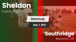 Matchup: Sheldon  vs. Southridge  2017
