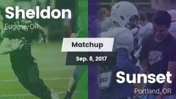 Matchup: Sheldon  vs. Sunset  2017