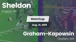Matchup: Sheldon  vs. Graham-Kapowsin  2018