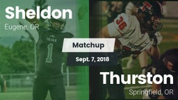 Matchup: Sheldon  vs. Thurston  2018
