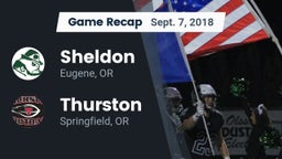 Recap: Sheldon  vs. Thurston  2018