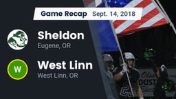 Recap: Sheldon  vs. West Linn  2018