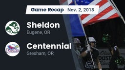 Recap: Sheldon  vs. Centennial  2018