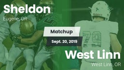 Matchup: Sheldon  vs. West Linn  2019