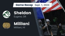 Recap: Sheldon  vs. Mililani  2023