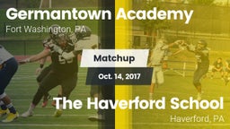 Matchup: Germantown Academy vs. The Haverford School 2017
