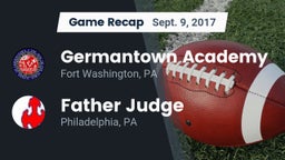 Recap: Germantown Academy vs. Father Judge  2017