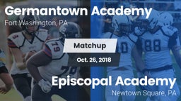 Matchup: Germantown Academy vs. Episcopal Academy 2018