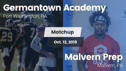 Matchup: Germantown Academy vs. Malvern Prep  2019