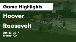 Hoover  vs Roosevelt  Game Highlights - Jan 20, 2017