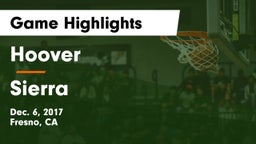 Hoover  vs Sierra  Game Highlights - Dec. 6, 2017