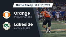 Recap: Orange  vs. Lakeside  2021