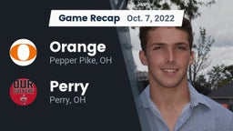 Recap: Orange  vs. Perry  2022