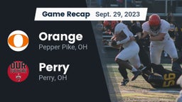 Recap: Orange  vs. Perry  2023
