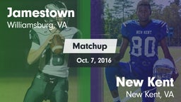 Matchup: Jamestown High vs. New Kent  2016