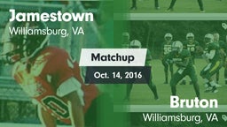 Matchup: Jamestown High vs. Bruton  2016
