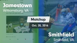 Matchup: Jamestown High vs. Smithfield  2016