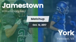 Matchup: Jamestown High vs. York  2017