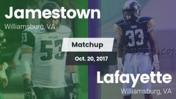 Matchup: Jamestown High vs. Lafayette  2017
