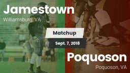 Matchup: Jamestown High vs. Poquoson  2018