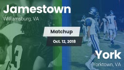 Matchup: Jamestown High vs. York  2018