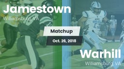 Matchup: Jamestown High vs. Warhill  2018