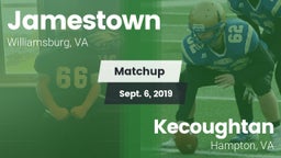Matchup: Jamestown High vs. Kecoughtan  2019