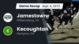 Recap: Jamestown  vs. Kecoughtan  2019