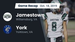 Recap: Jamestown  vs. York  2019