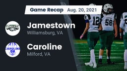 Recap: Jamestown  vs. Caroline  2021