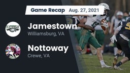 Recap: Jamestown  vs. Nottoway  2021