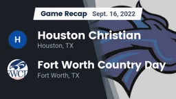 Recap: Houston Christian  vs. Fort Worth Country Day  2022