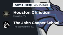 Recap: Houston Christian  vs. The John Cooper School 2022