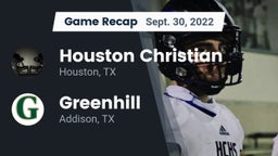 Recap: Houston Christian  vs. Greenhill  2022