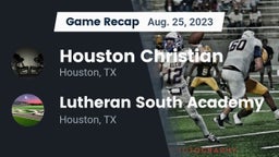 Recap: Houston Christian  vs. Lutheran South Academy 2023