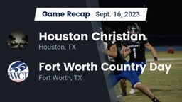 Recap: Houston Christian  vs. Fort Worth Country Day  2023
