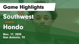 Southwest  vs Hondo  Game Highlights - Nov. 17, 2020