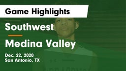 Southwest  vs Medina Valley  Game Highlights - Dec. 22, 2020