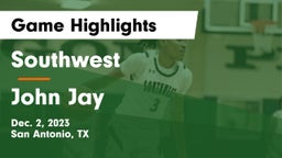 Southwest  vs John Jay  Game Highlights - Dec. 2, 2023