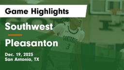 Southwest  vs Pleasanton  Game Highlights - Dec. 19, 2023