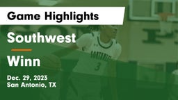 Southwest  vs Winn  Game Highlights - Dec. 29, 2023